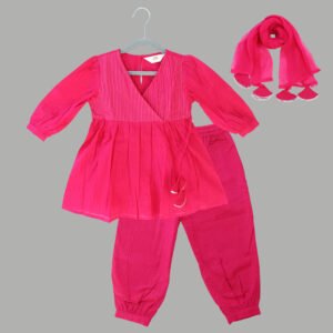 Lurex Cotton Suit (pink)